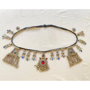 Belt, Afghan Traditional Antique, Ethnic Kuchi, Belly Dance Belt